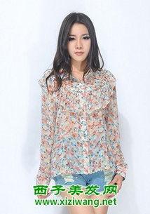 碎花衬衣图片,演绎浪漫田园风